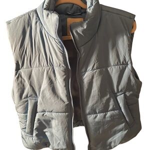 Stoosh Women's Light Blue Puffer Vest